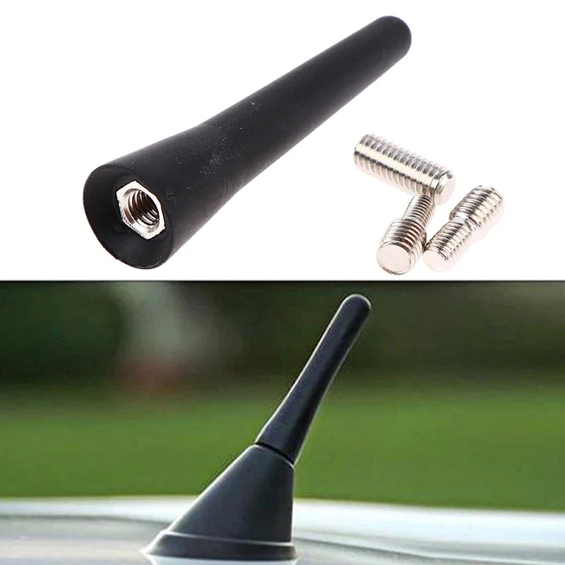 Universal 2.5" Short Car Antenna FM/AM Aerial M4 M5 M6 Fit