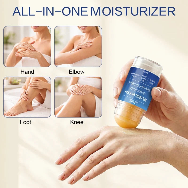 2% Salicylic Acid & 90% Squalane Foot & Hand Cream | LGRAMER