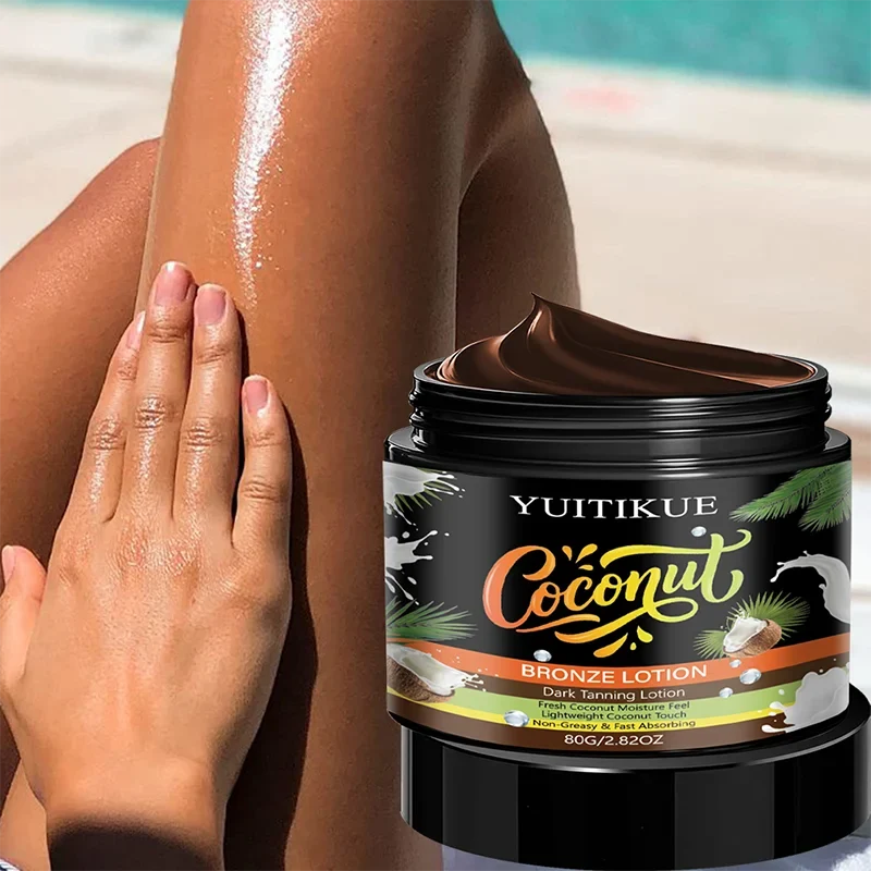 YUITIKUE Coconut Bronze Self-Tanning Lotion | Sun-Kissed Glow