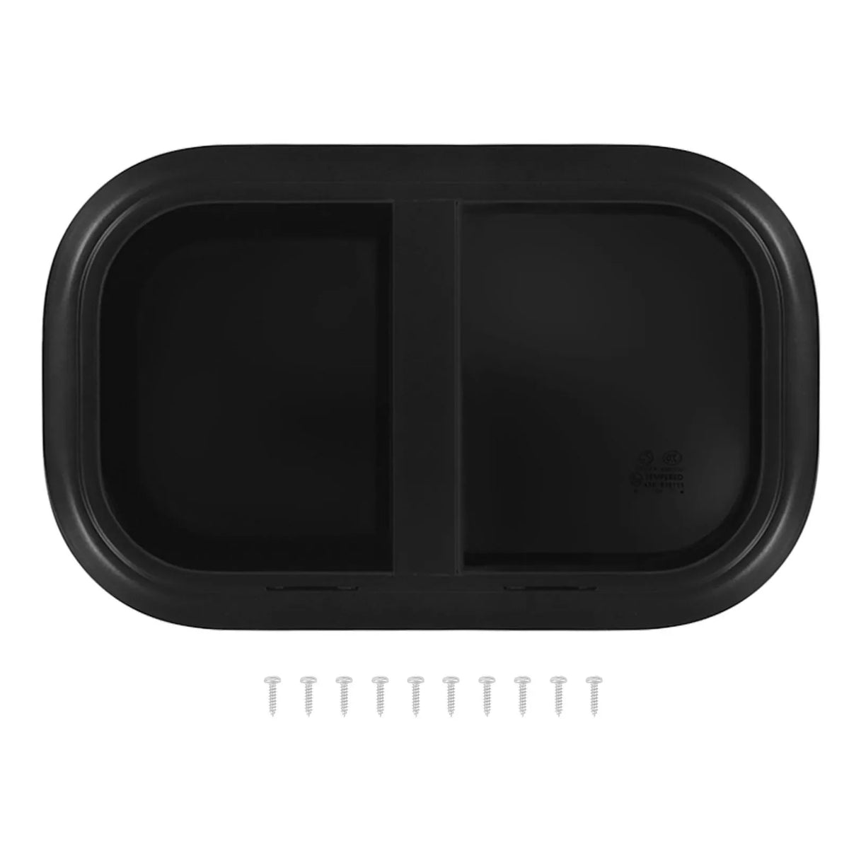 Motorhome Window RV Sliding L500 H300mm Tempered Glass UV Insect