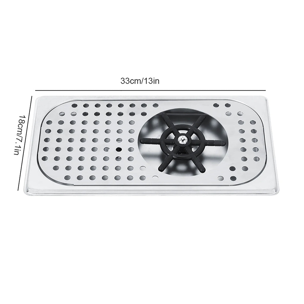 201 Stainless Steel Milk Tea Cup Washer Cleaner Glass Rinser G1
