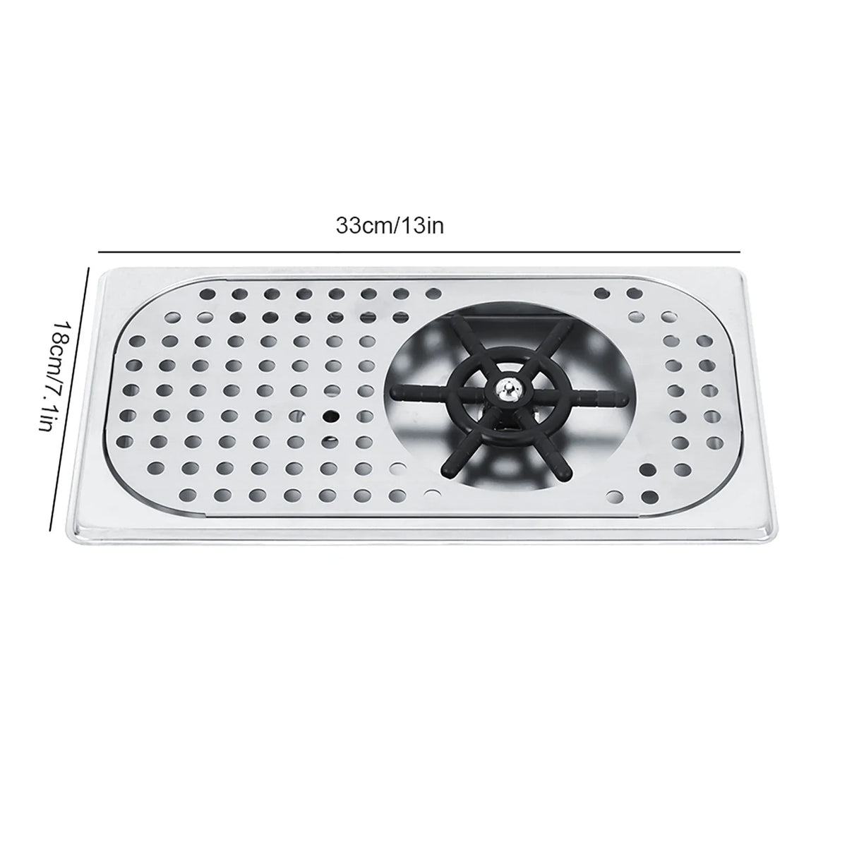 201 Stainless Steel Milk Tea Cup Washer Cleaner Glass Rinser G1