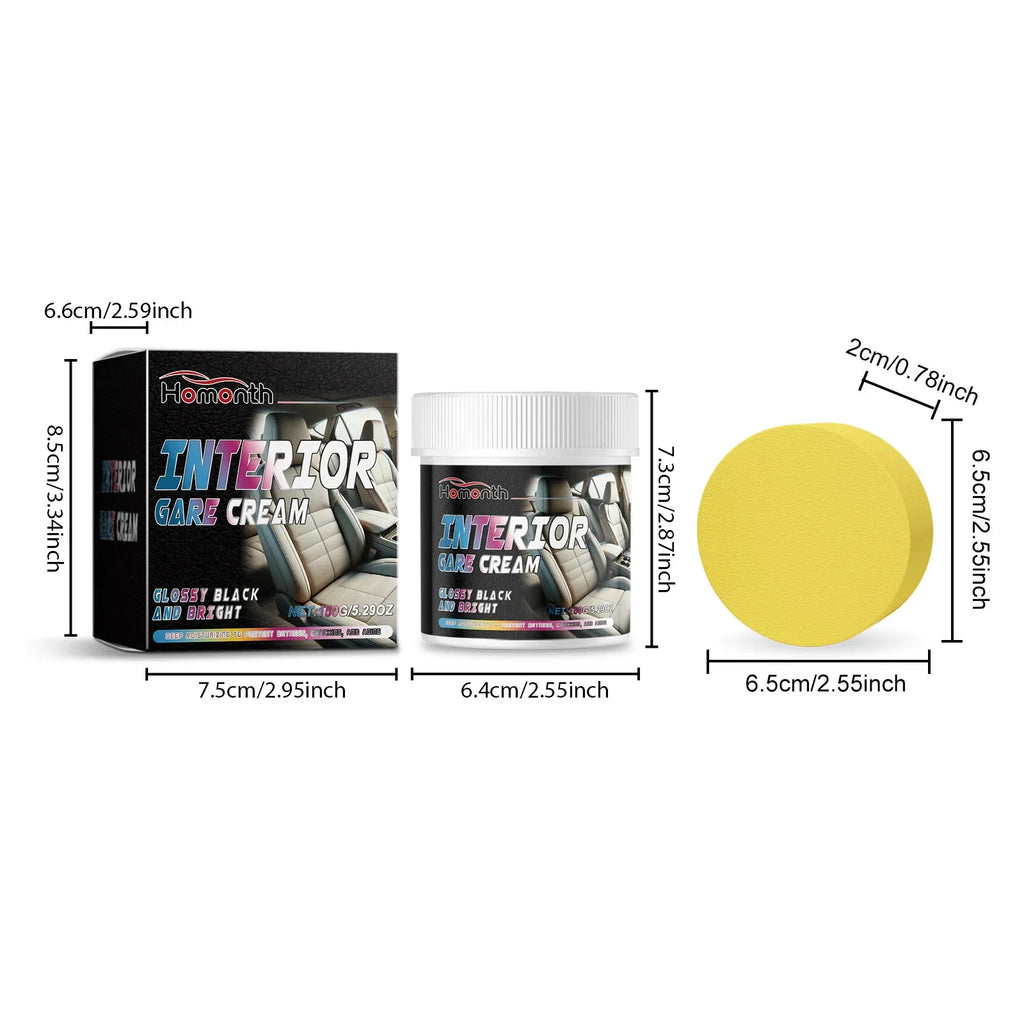 Beeswax Car Leather Care Cream – Restore, Protect & Renew