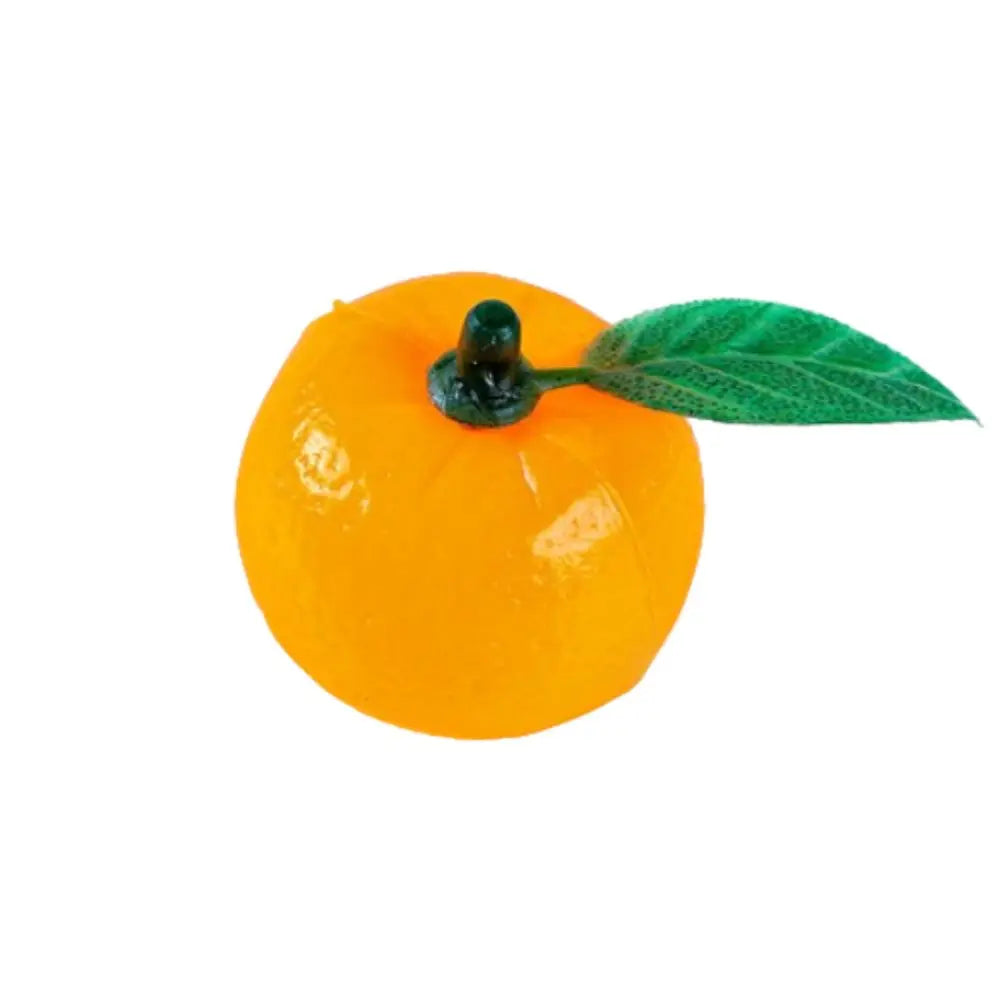 10pcs Mini Artificial Plastic Oranges – Realistic Fruit Props