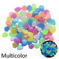 100 Glow in the Dark Pebbles – Luminous Garden & Aquarium Stones