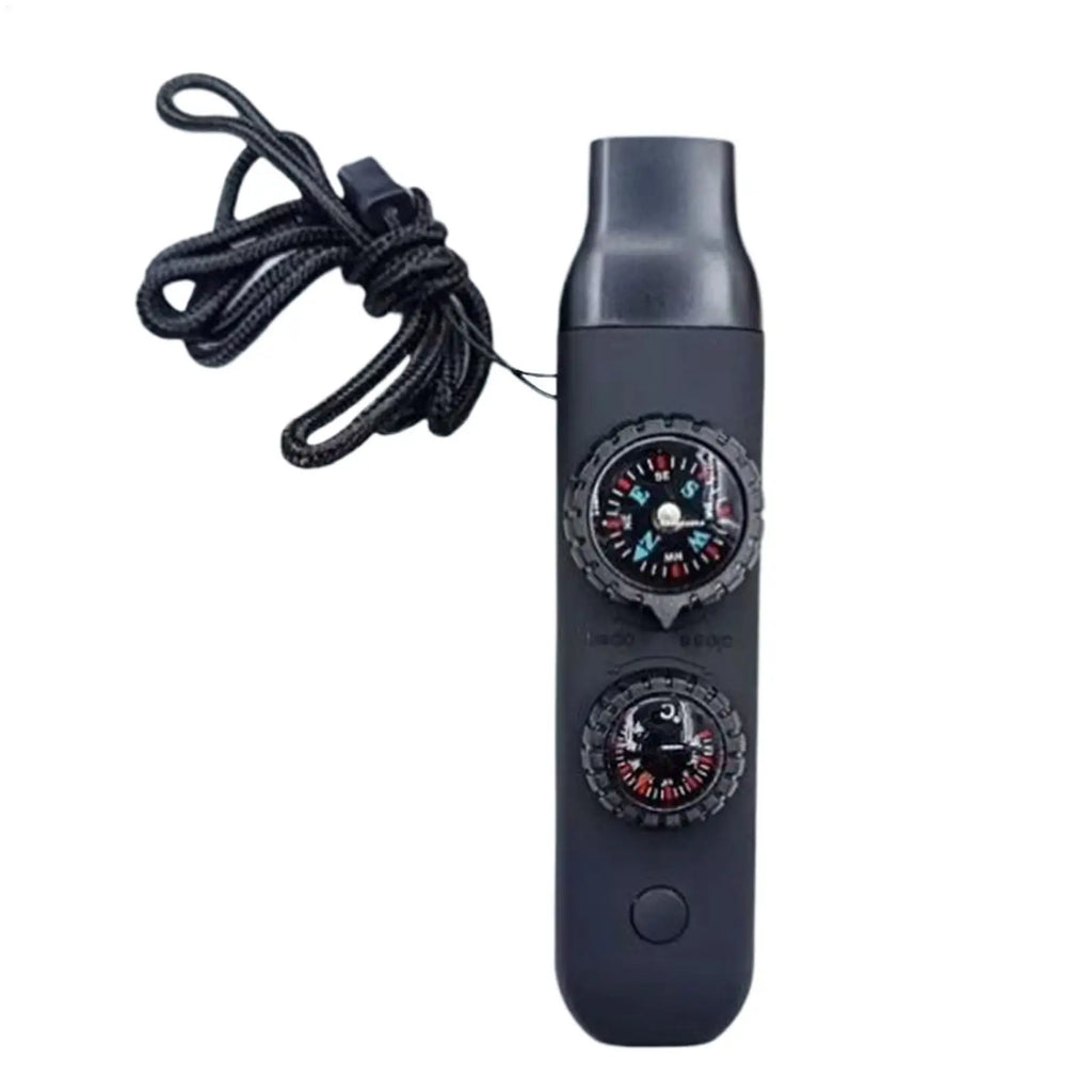 7-in-1 Survival Whistle Outdoor Portable Light Women Men Safety Gear
