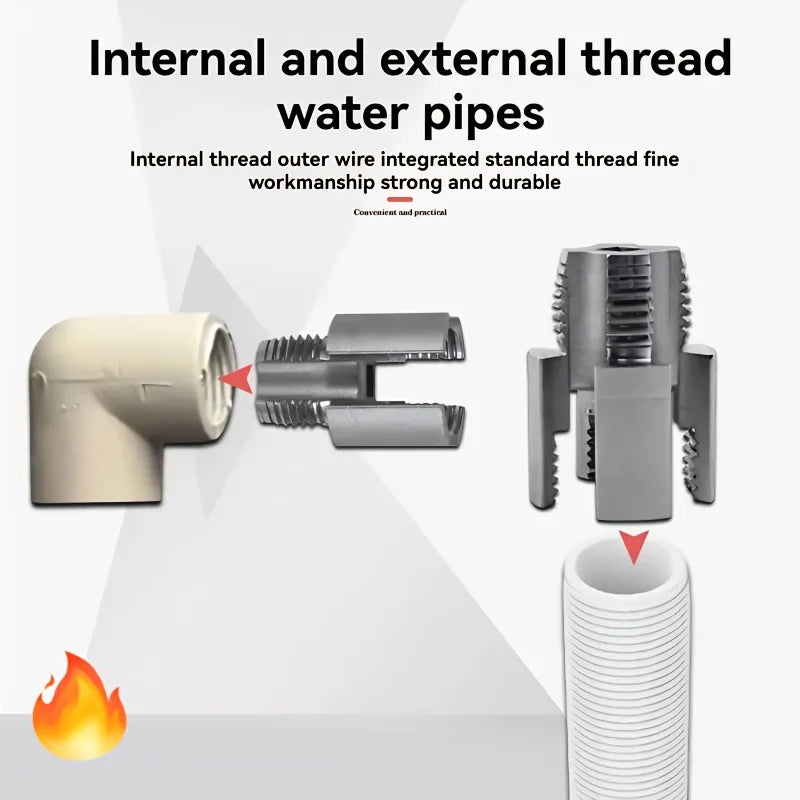 Zimir 1/2" & 3/4" PPR Pipe Tap – Alloy Steel, Anti-Corrosion
