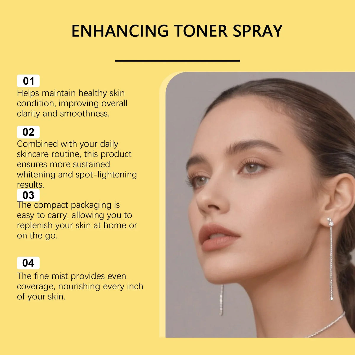 Hoygi Hyaluronic Acid Face Mist Toner – Hydrate & Firm Skin