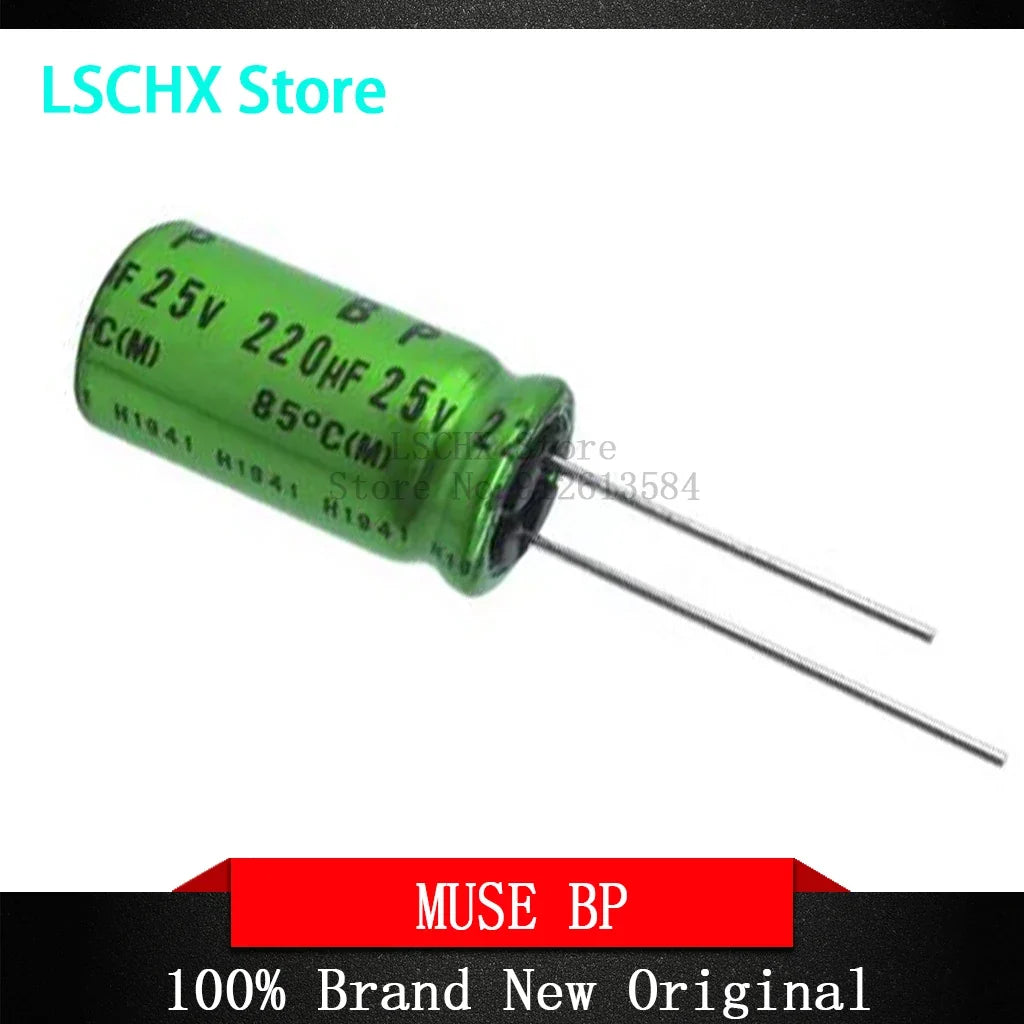 Nichicon MUSE BP ES HiFi Audio Capacitors 10pcs | Non-Polar