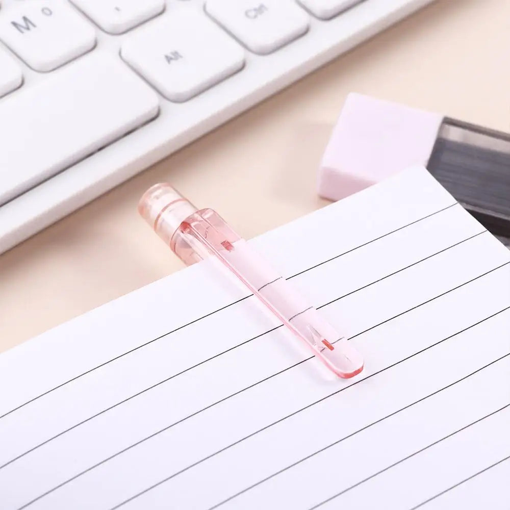 Cute 0.5mm Mechanical Pencil – Pink Honey Press Auto Pencil