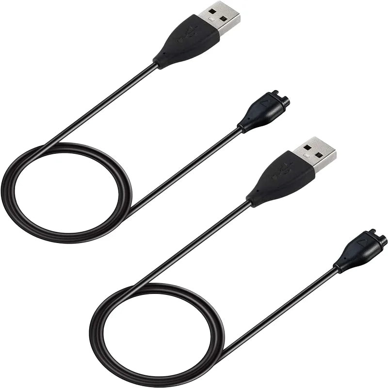2-Pack Garmin Smartwatch USB Replacement Charger Cable