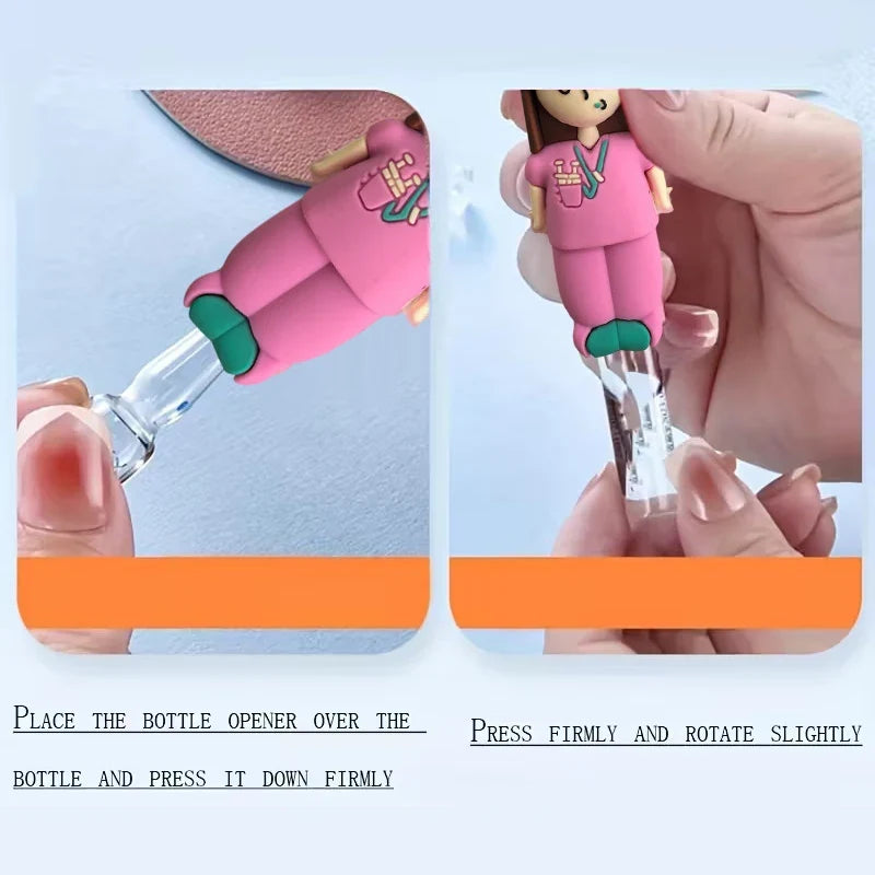 Syringe Ampoule Bottle Opener Keychain | Vial Breaker Tool