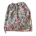 Floral Drawstring Cotton Gift Bags – Party Favors & Storage Pouches