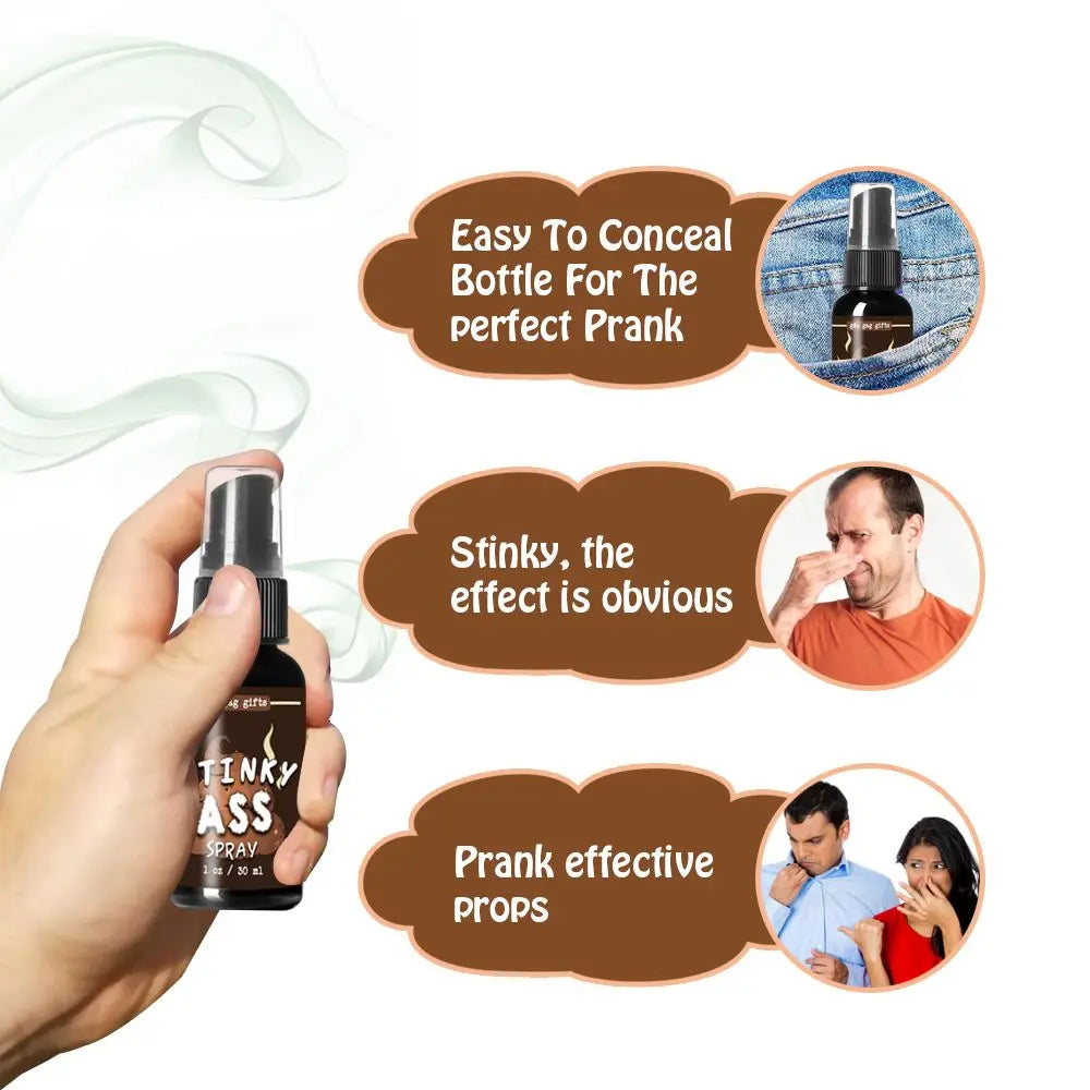 30ml Liquid Fart Spray – Stink Bomb Gag Prank Novelty Toy