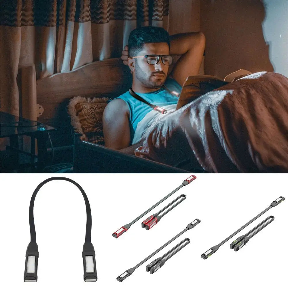 Flexible Neck Light LED Work Light – Magnetic & USB-C Rechargeable