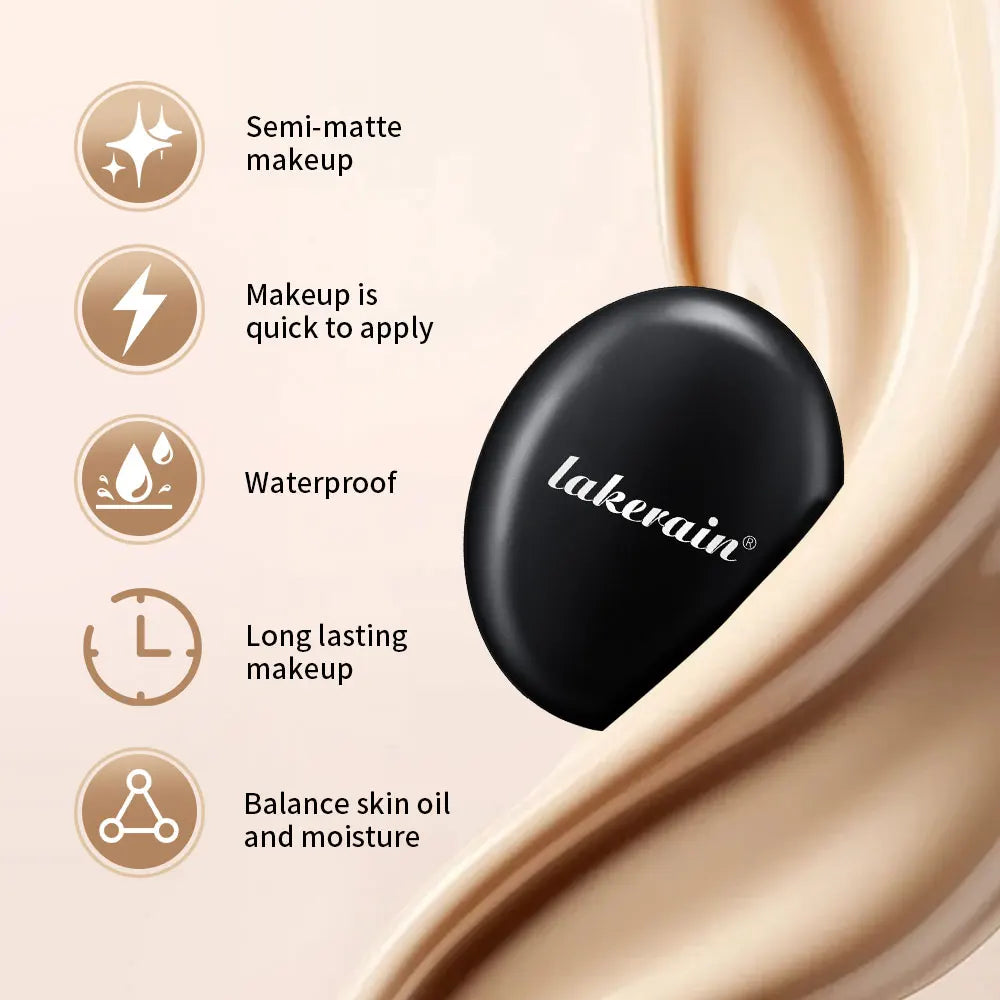 Waterproof Cushion Foundation – High Coverage Semi-Matte 24H