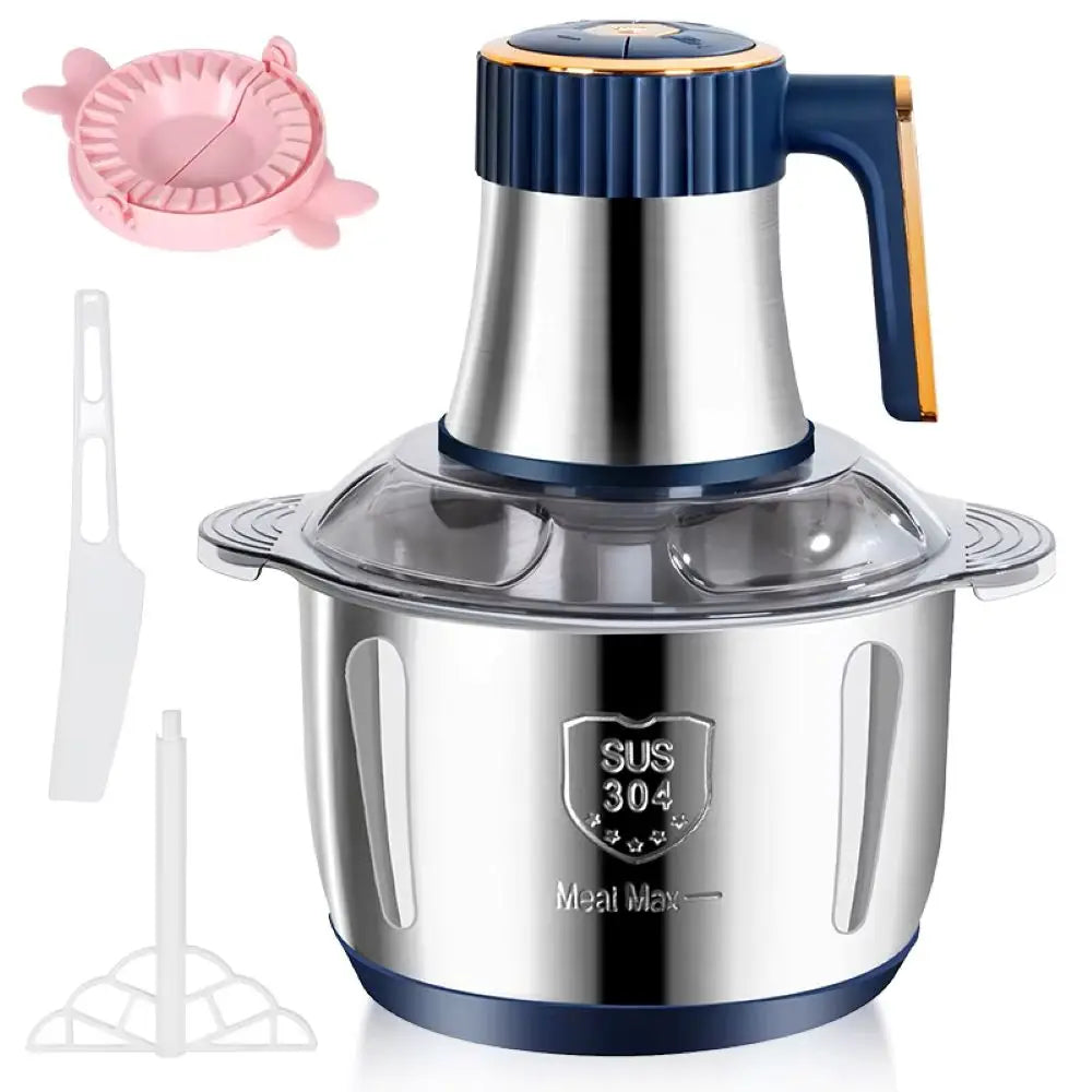 5L Electric Meat Grinder 304 Stainless Steel Food Chopper