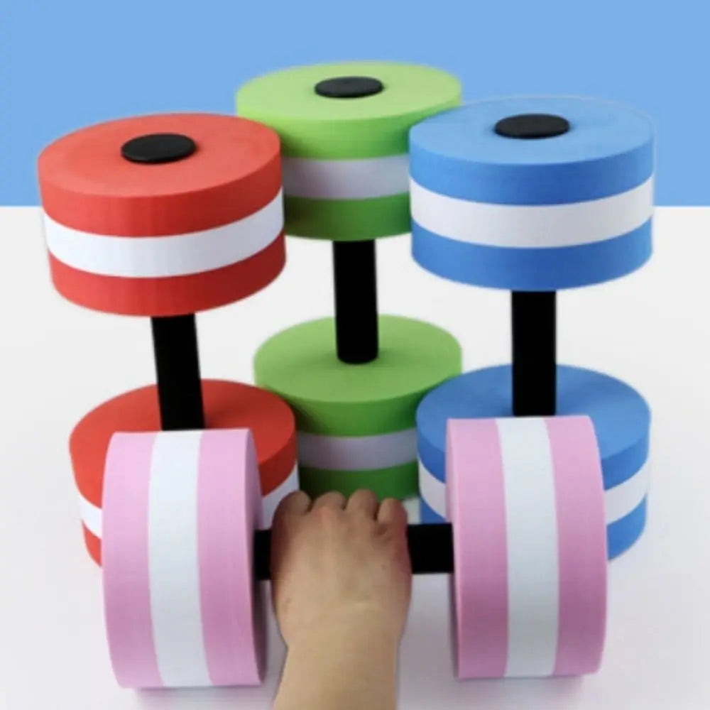 EVA Foam Water Dumbbells – Aqua Pool Exercise Pair