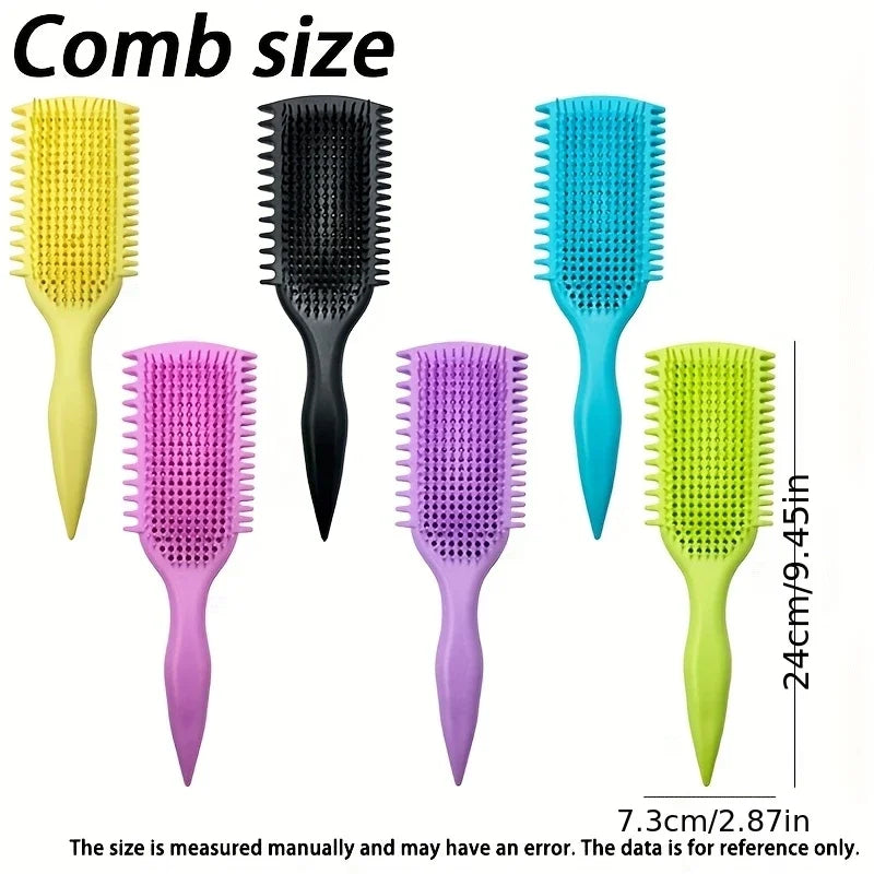 Bouncy Curling Hair Styling Comb | Wet & Dry Hairbrush