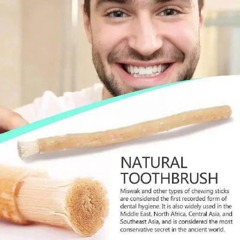 Natural Miswak Toothbrush Stick – Eco Teeth Whitener