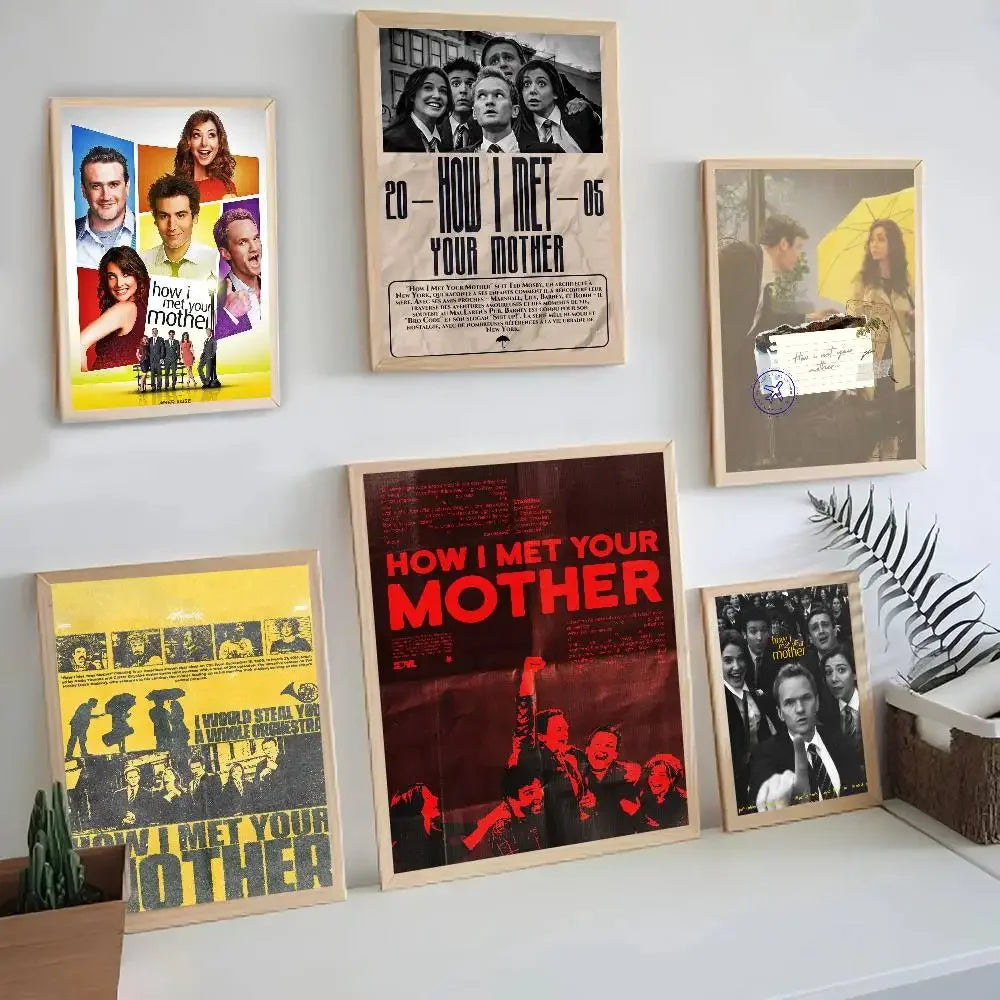 How I Met Your Mother Wall Poster – Self-Adhesive Decor