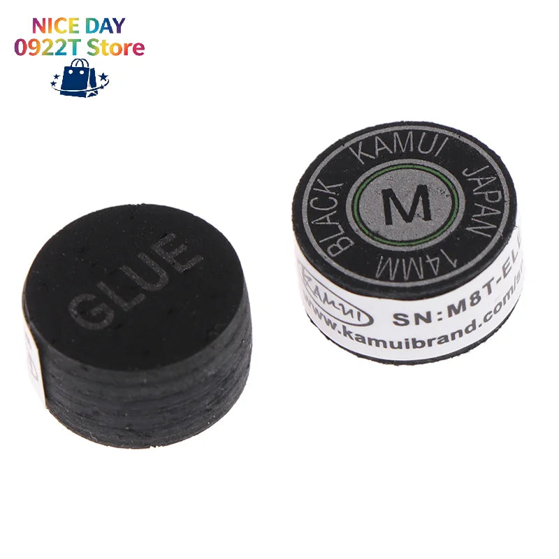 SS S M H Cue Tip Pool Billiard Leather Nine-ball Head Snooker