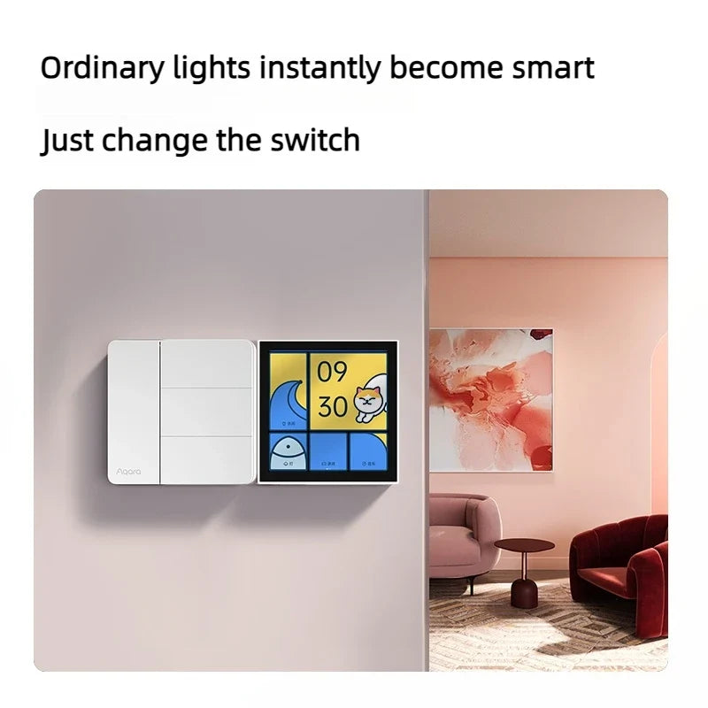 Aqara Smart Wall Switch Z1 More Control Zigbee 3 0 Compatible Single