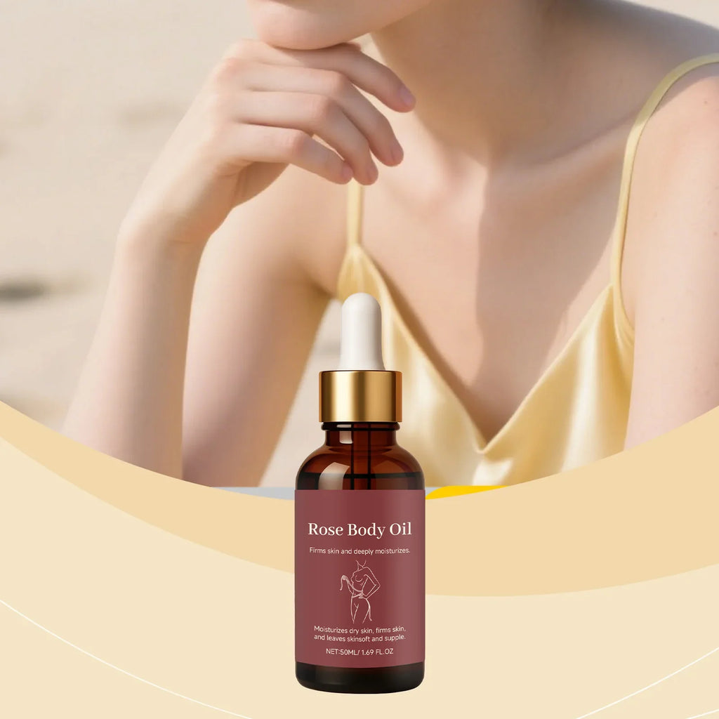 Rose Body Essential Oil Serum – Deep Moisture & Nourishing 50ml