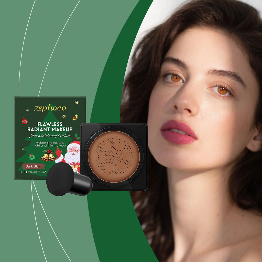 Deep Skin Tone Radiance Cushion Cream – Long-Lasting & Lightweight