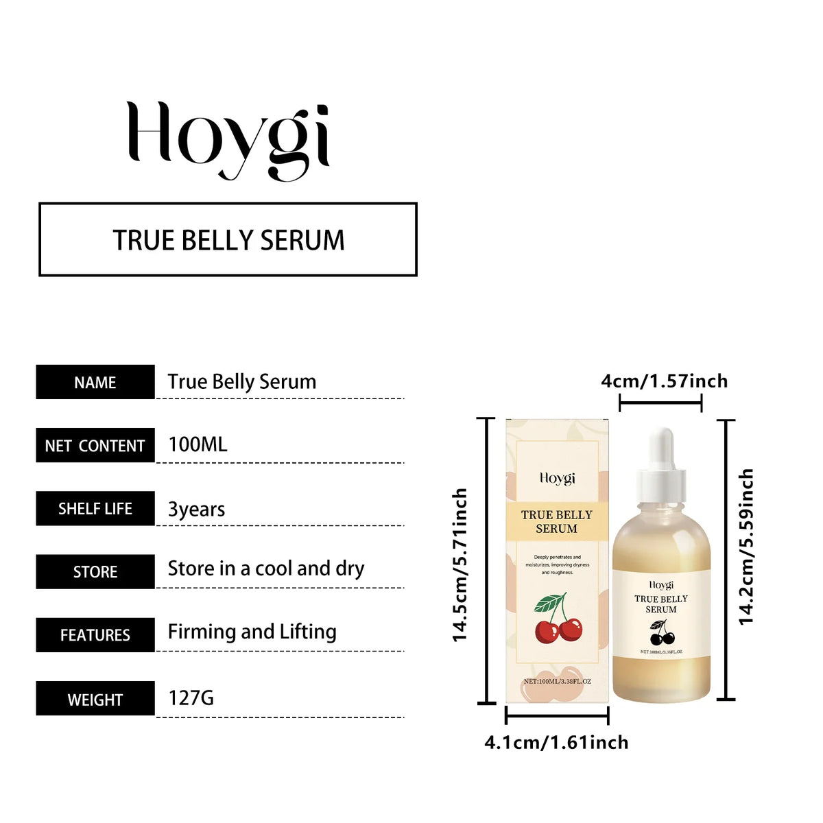 Hoygi Hyaluronic Acid Body Essence – Hydrating & Smoothing 100ml