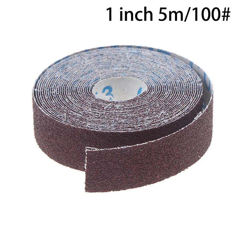 1-Inch Emery Cloth Roll – Wood, Metal & Car Detailing Sandpaper