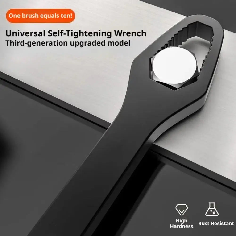 Double-Head Self-Tightening Universal Wrench 8-24mm Spanner