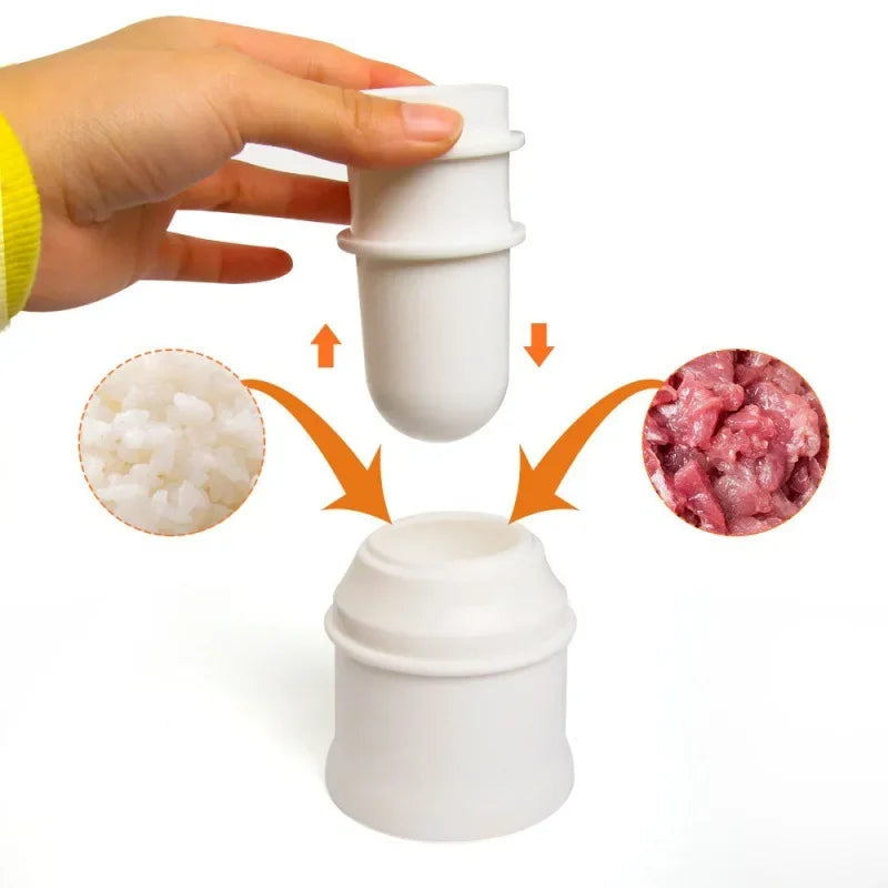 DIY Rice Ball Sushi Maker Mold Tool Manufacture Balls Gourmet Molds
