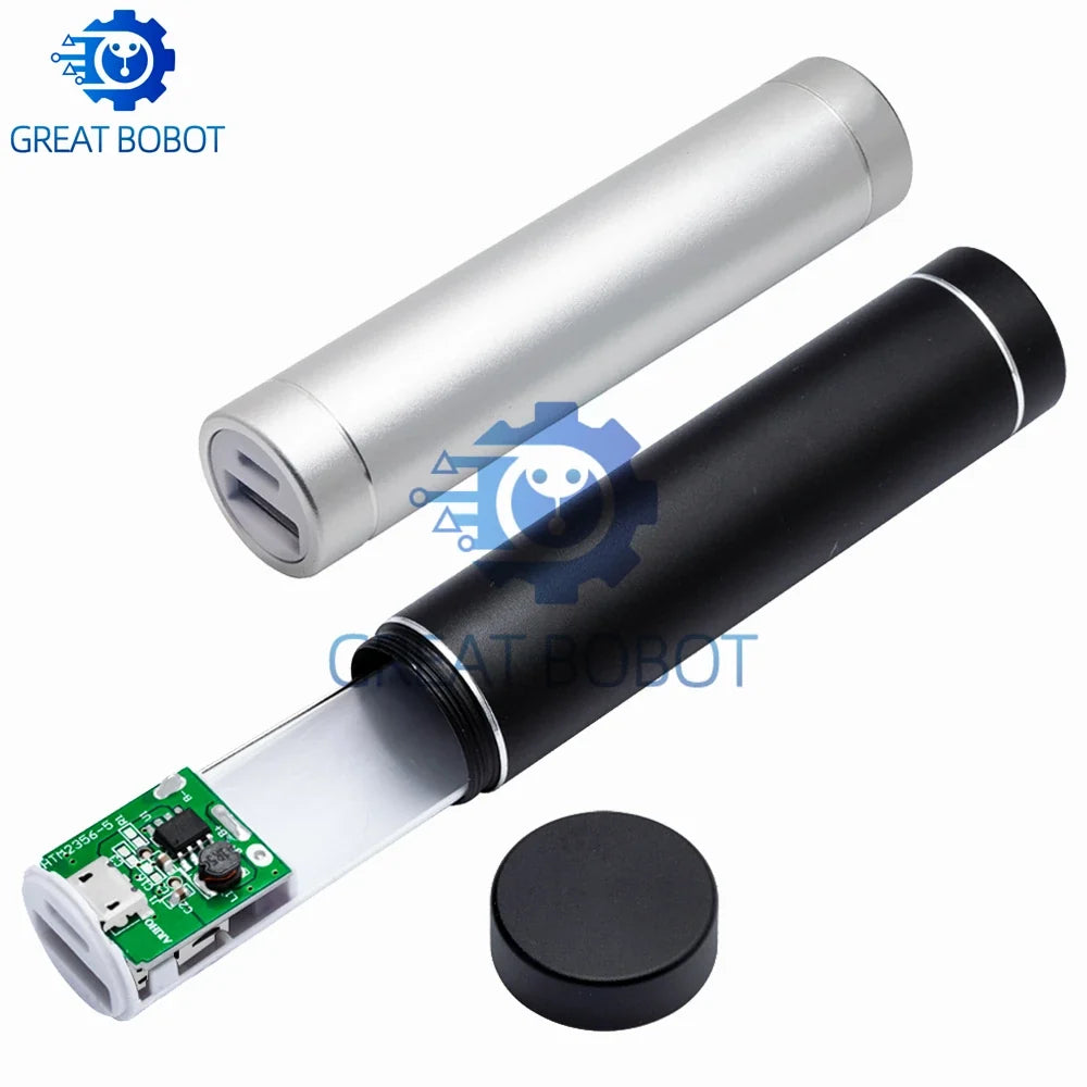 Metal Power Bank DIY Kit – 18650 Battery & USB Charger