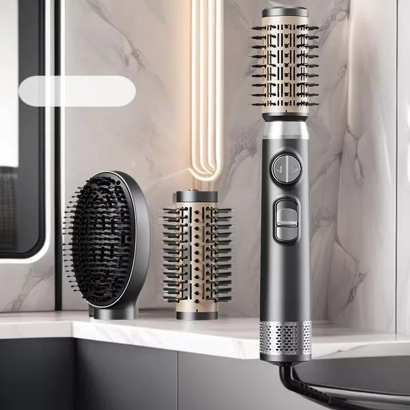 3-in-1 Hot Air Styling Comb – Curl, Straighten & Volumize