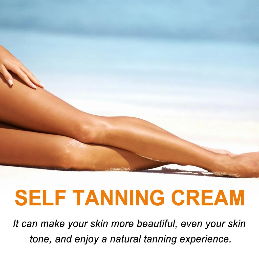 OceAura Tanning Accelerator Cream | Self Tanner Lotion 100g