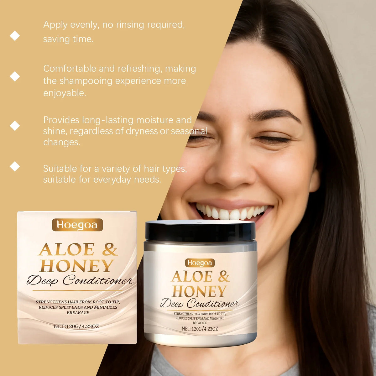 Honey Conditioner – Moisturizing, Volumizing & Nourishing Hair
