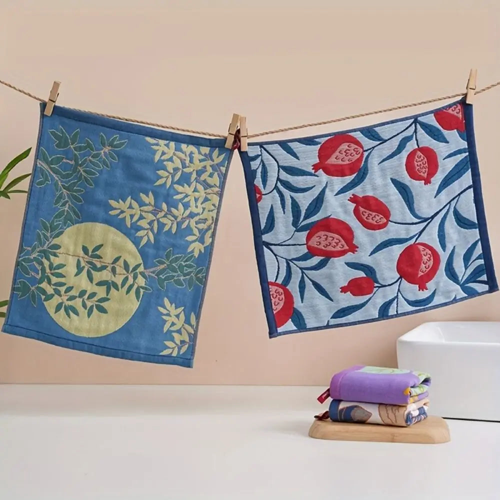 4-Layer Cotton Gauze Kitchen Towel – Quick Dry Hand Towel 34x40cm