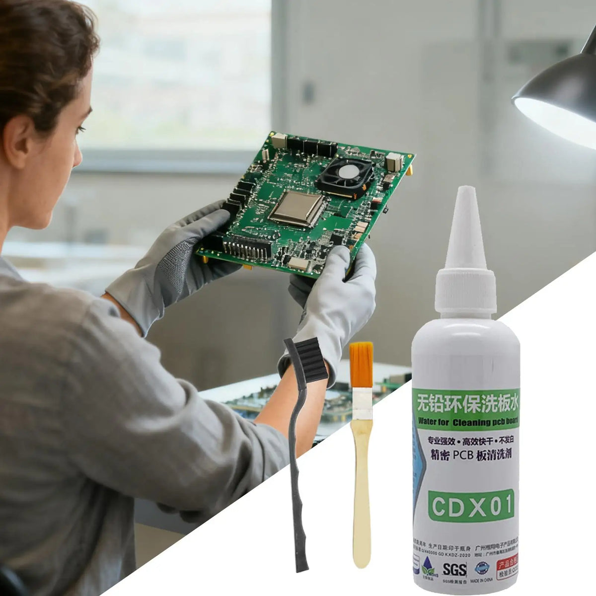 PCB Motherboard Cleaner Liquid | Fast-Drying Contact Cleaner