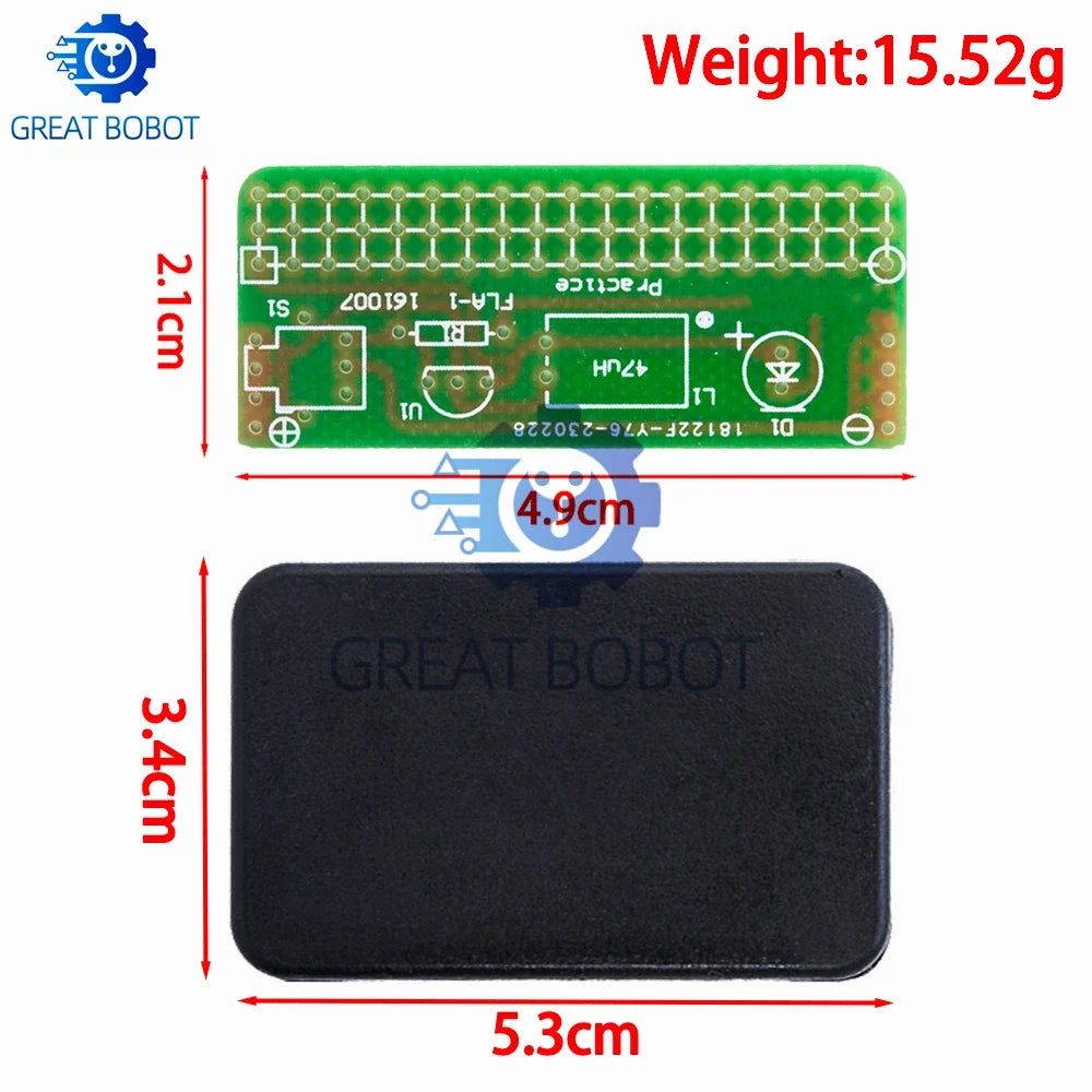 Simple Flashlight DIY Kit Module 1.5V – 55x35x11.5mm