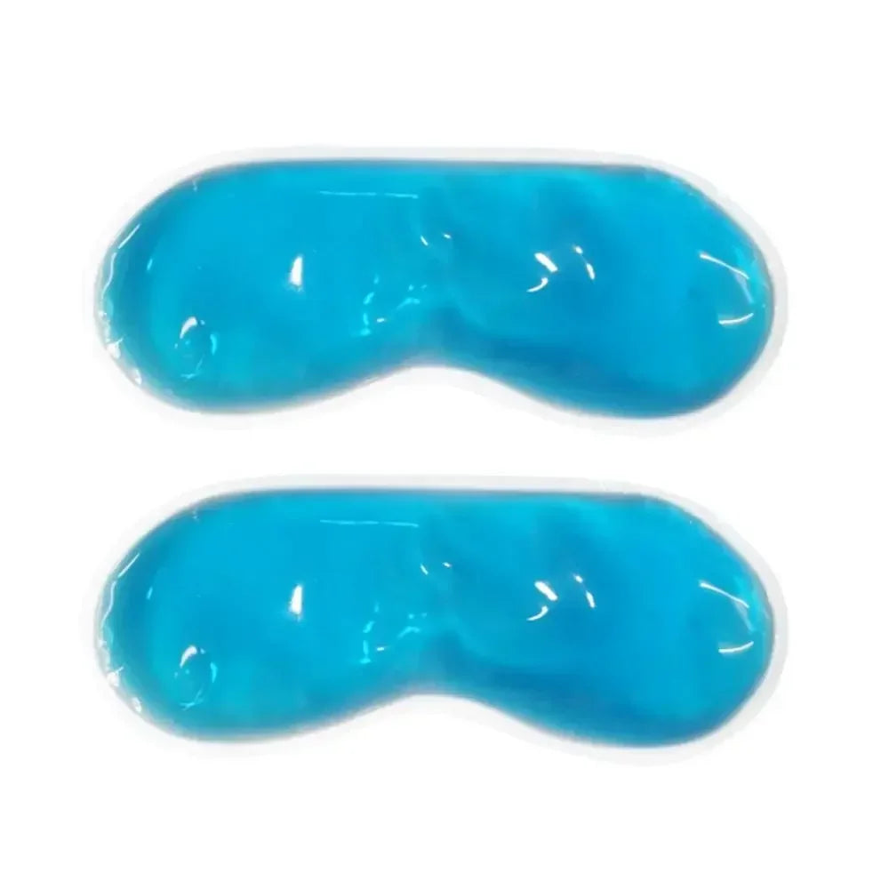 2-Pack Reusable Gel Eye Mask Ice Packs – Hot & Cold Compress