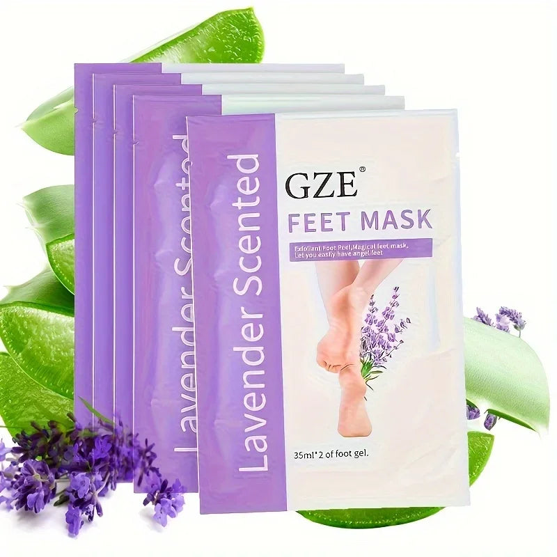 GZE Foot Peel Mask – Exfoliating Treatment for Soft Feet