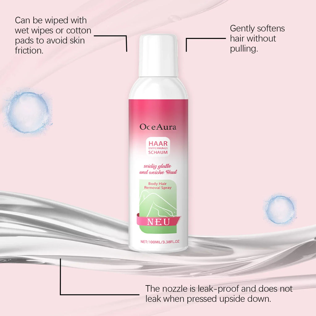 Body Hair Removal Spray – Gentle, Non-Irritating Formula