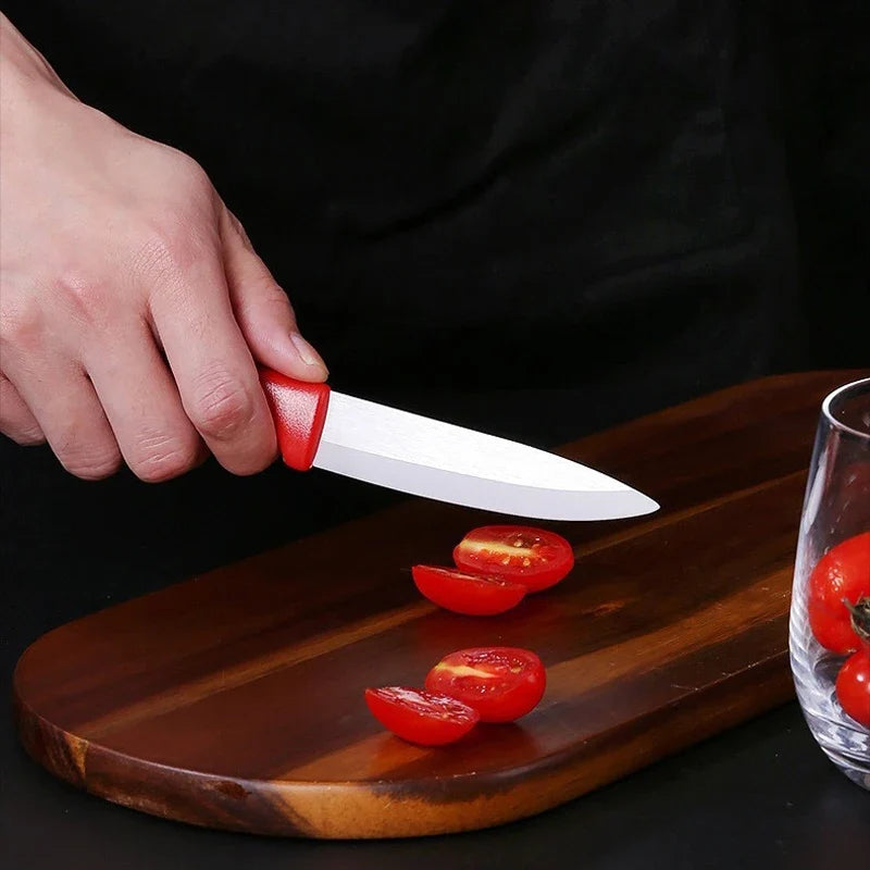 Professional Ceramic Kitchen Knife – Sharp 15.5cm Cleaver Blade
