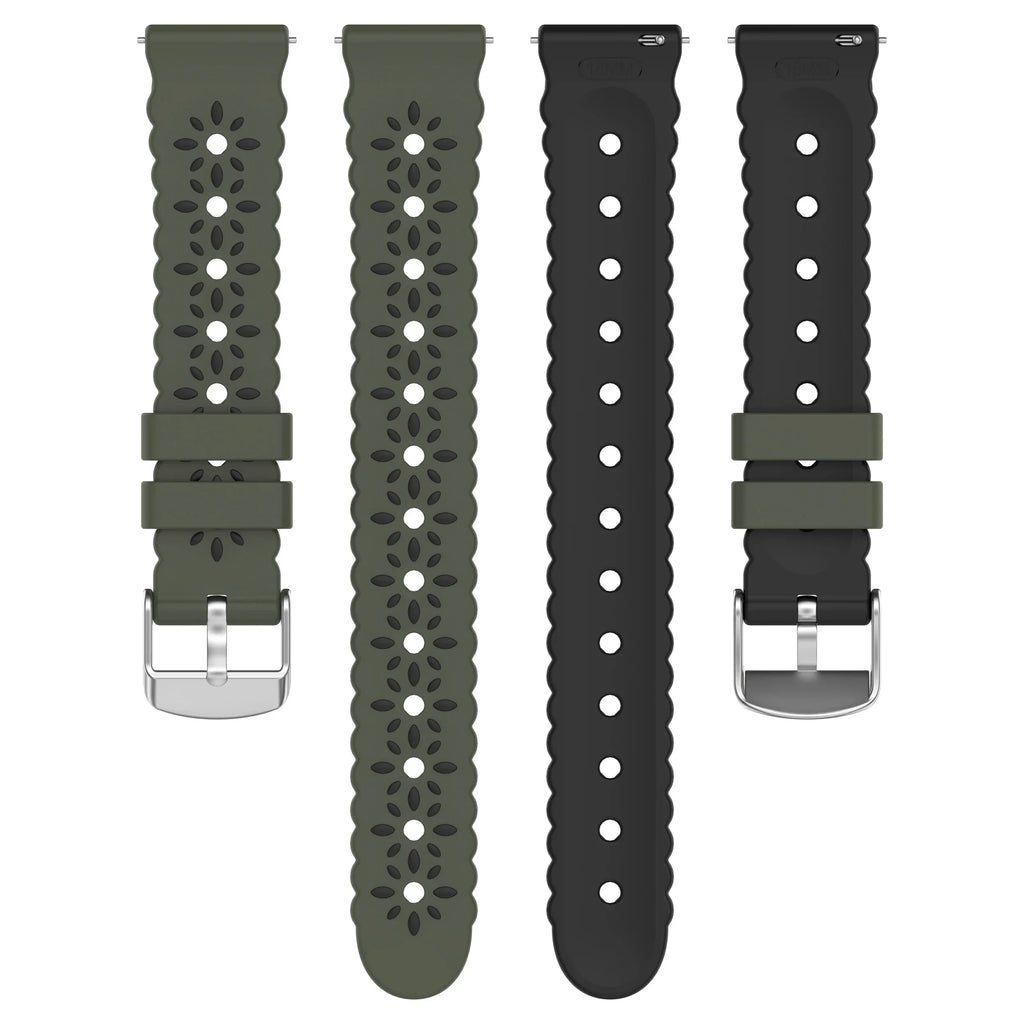 Silicone Watch Band 18mm 20mm – Huawei GT5, Samsung Galaxy