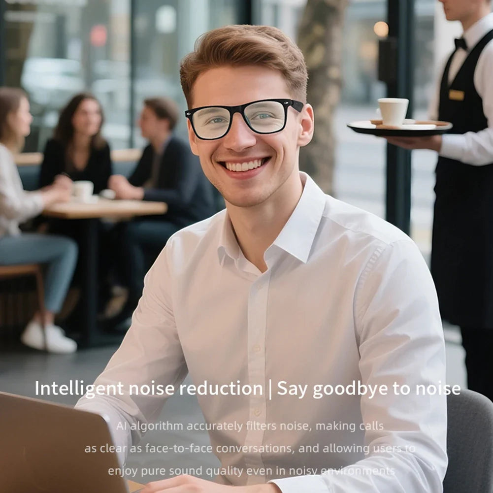 AI Intelligent Translation Glasses Sports Driving Sunglasses Support