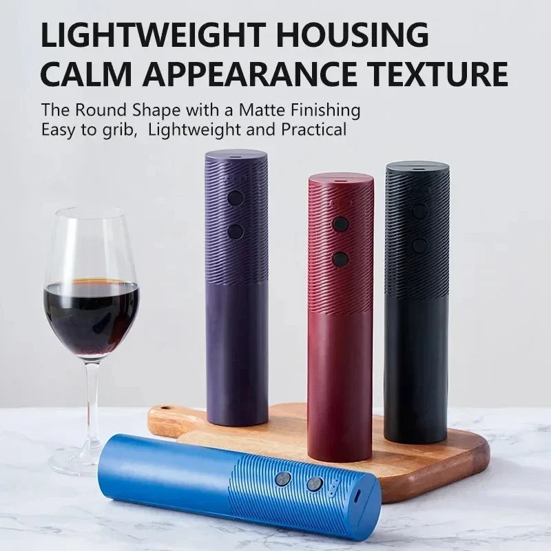 HOMEFISH Electric Wine Opener | Rechargeable Automatic Corkscrew