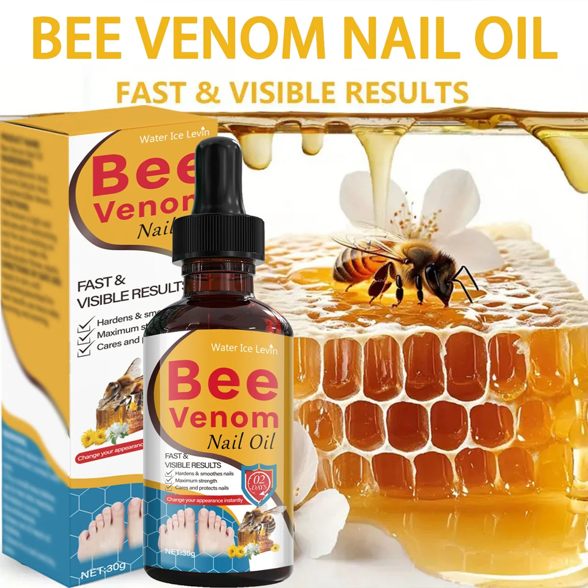 Bee Venom Nail Oil with Salicylic Acid | Harden & Strengthen