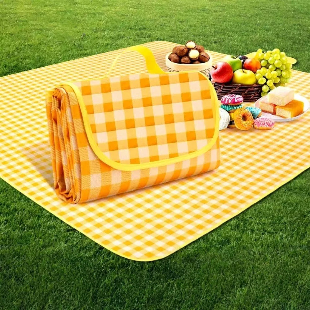Waterproof Picnic Mat 200x200cm – Lightweight Outdoor Blanket