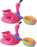 Inflatable Flamingo Ring Toss Game Set – Fun Party Toy